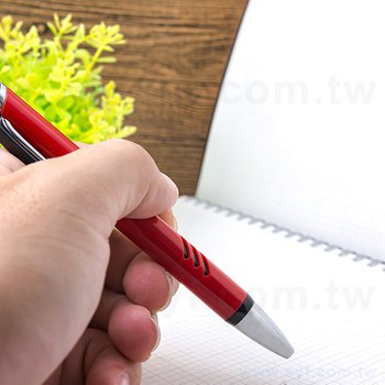 廣告筆-半金屬塑膠筆管廣告筆-單色原子筆-工廠客製化印刷贈品筆_5